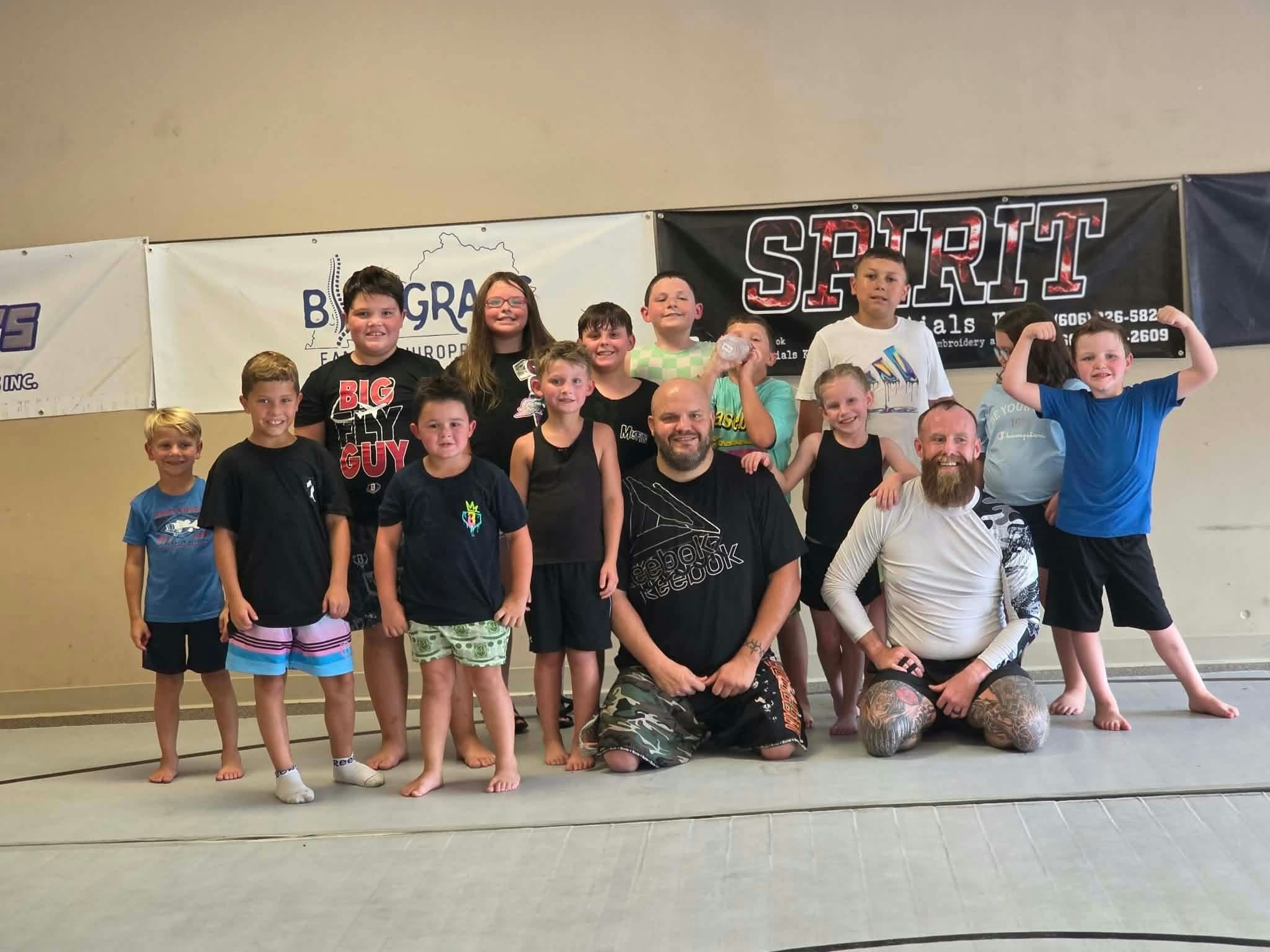 A group picture after class